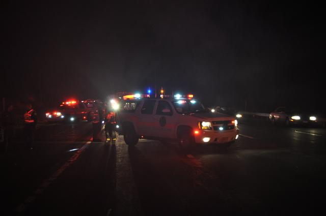 I-684 Car Fire November 2011